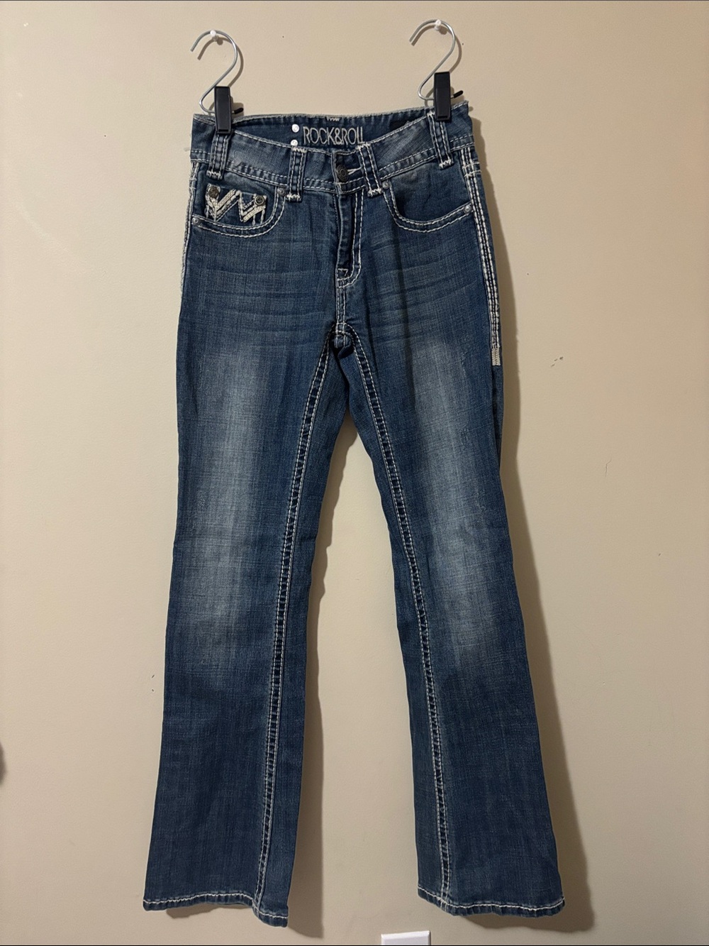 Rock & Roll Womens Blue Jeans